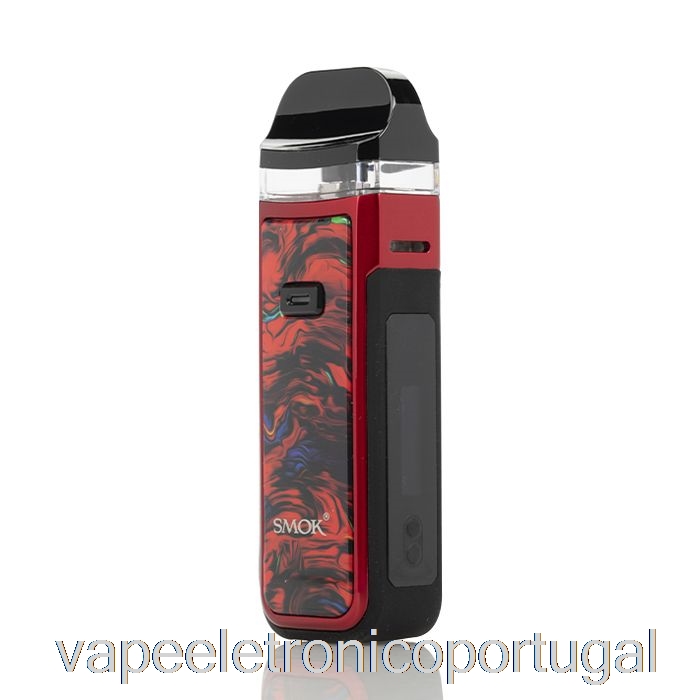 Vape Eletrônico Smok Nord X 60w Pod System Fluido Vermelho
